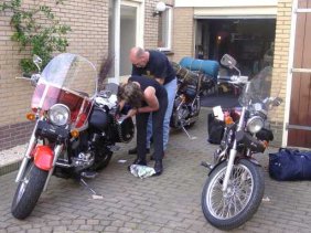 Motoren bepakken